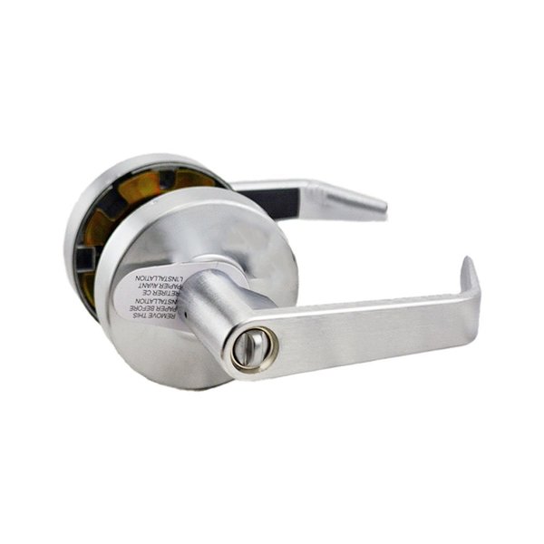 Yale Commercial Office Entry Augusta Lever Grade 2 Cylindrical Lock with Para Keyway, MCD234 Latch, and 497-114 Stri AU4607LN626